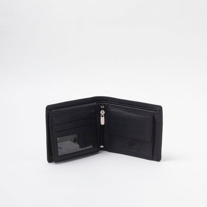 Cordobano Men's Genuine RFID Leather Bifold Wallet with Coin Pouch & Card Slots: Crafted for Style and Security