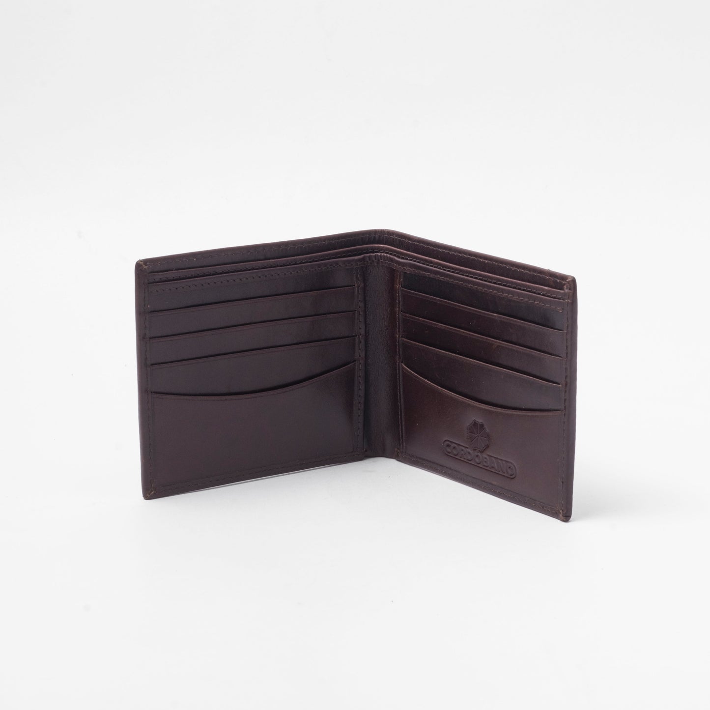 Cordobano Handcrafted Leather Bi-Fold Wallet for Men - 8 Card Slots - Perfect Gift