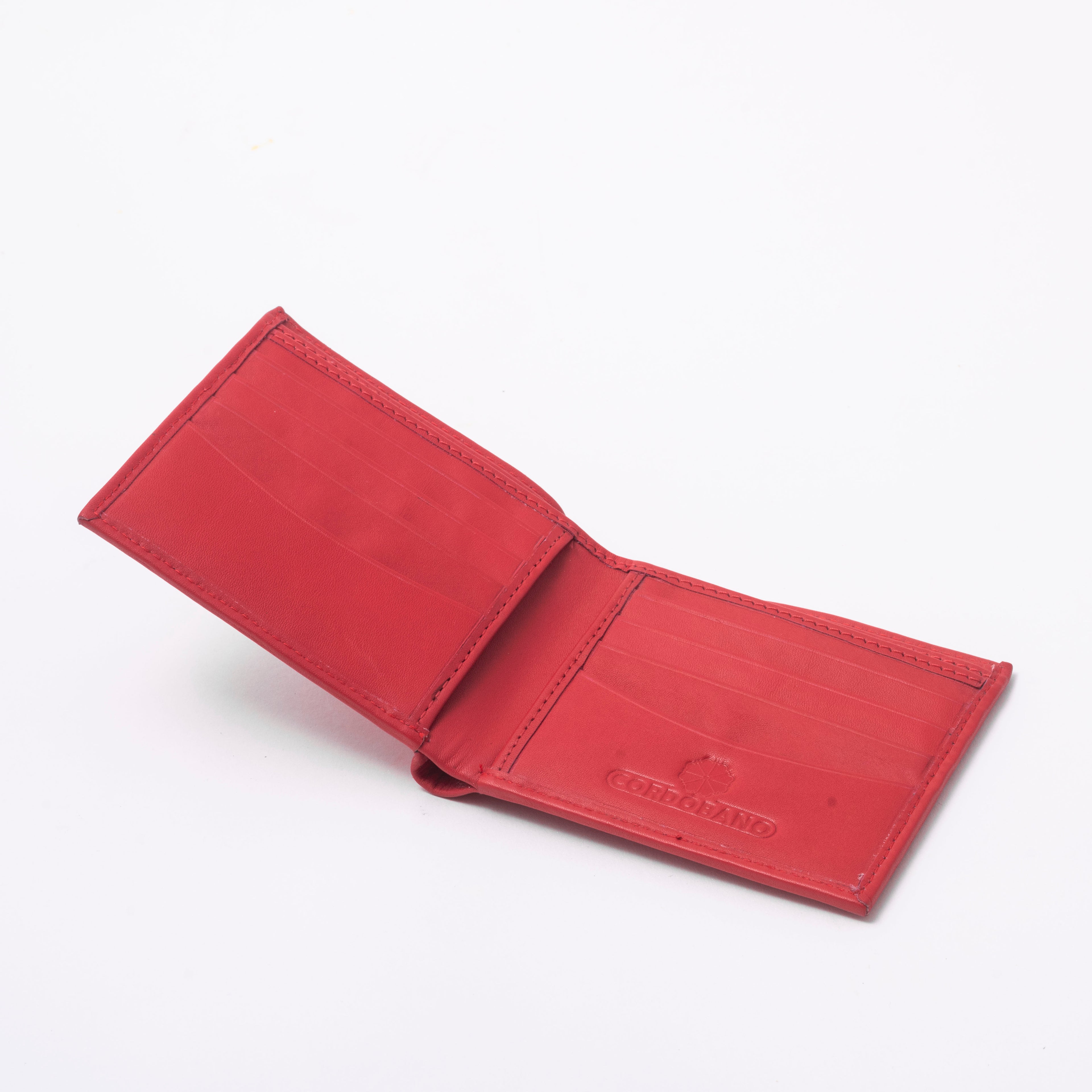 Cordobano Handcrafted Leather Bi-Fold Wallet for Men - 8 Card Slots - Perfect Gift