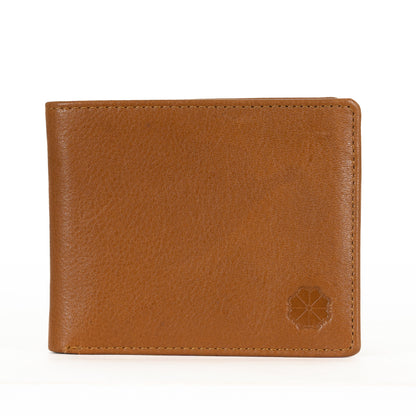 Compact Leather Wallet for Men | RFID Blocking | Bifold Design with 6 Card Slots