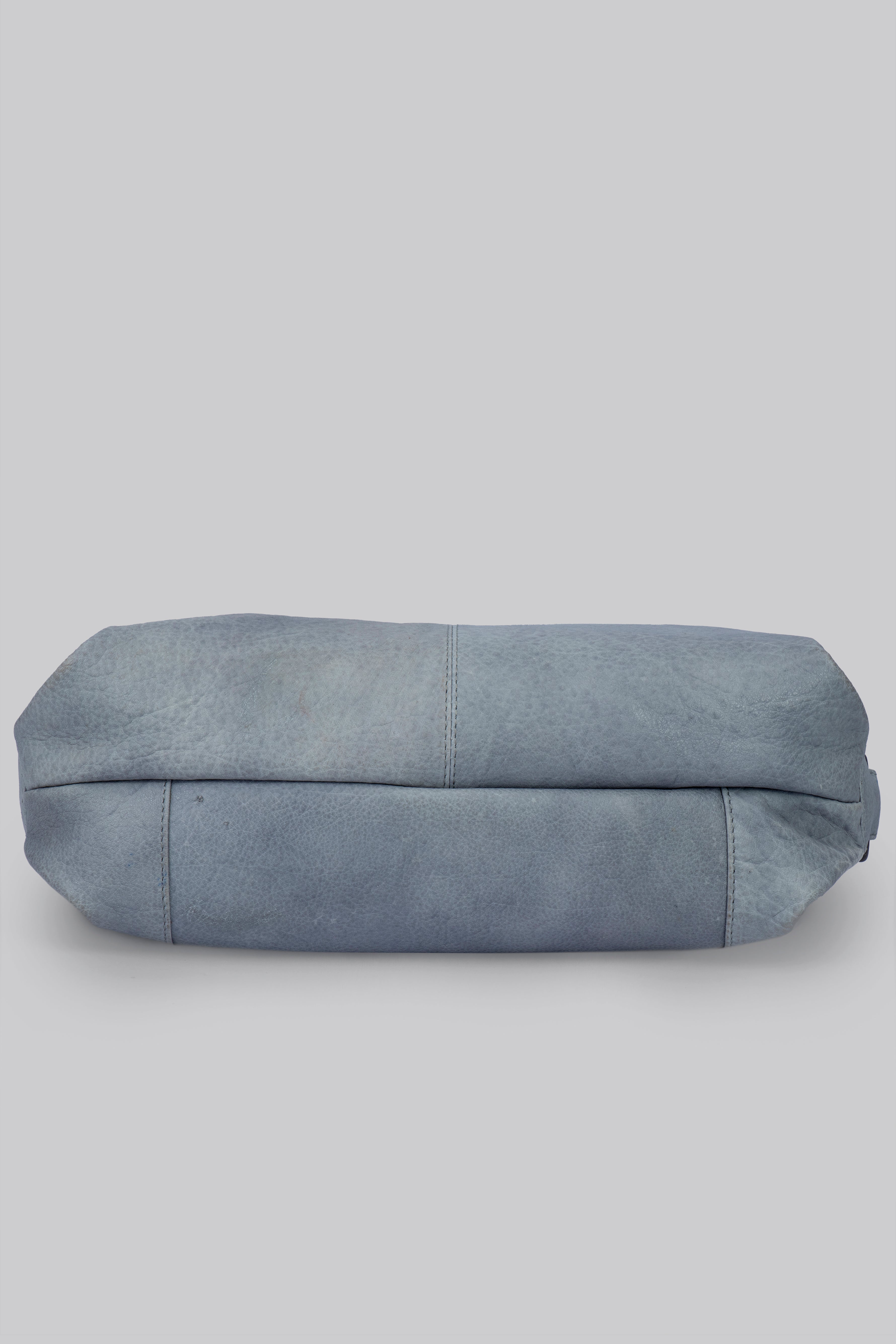 Ladies Handbag in Sky Blue Colour