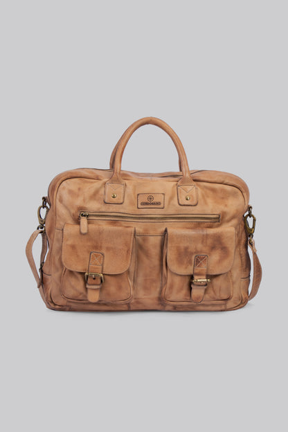 VintageVoyage Men's Laptop Satchel