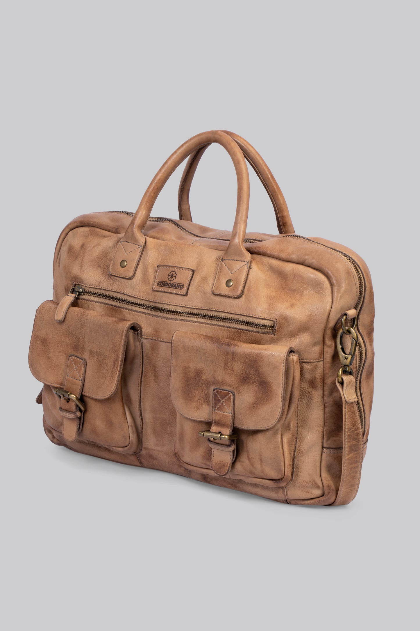 VintageVoyage Men's Laptop Satchel