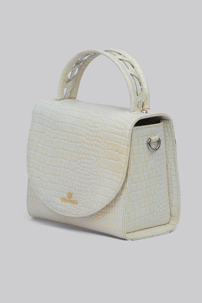 Petite Beige Charm Bag