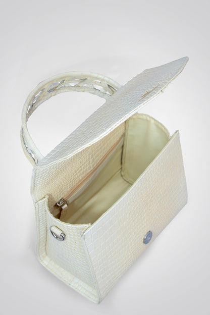 Petite Beige Charm Bag