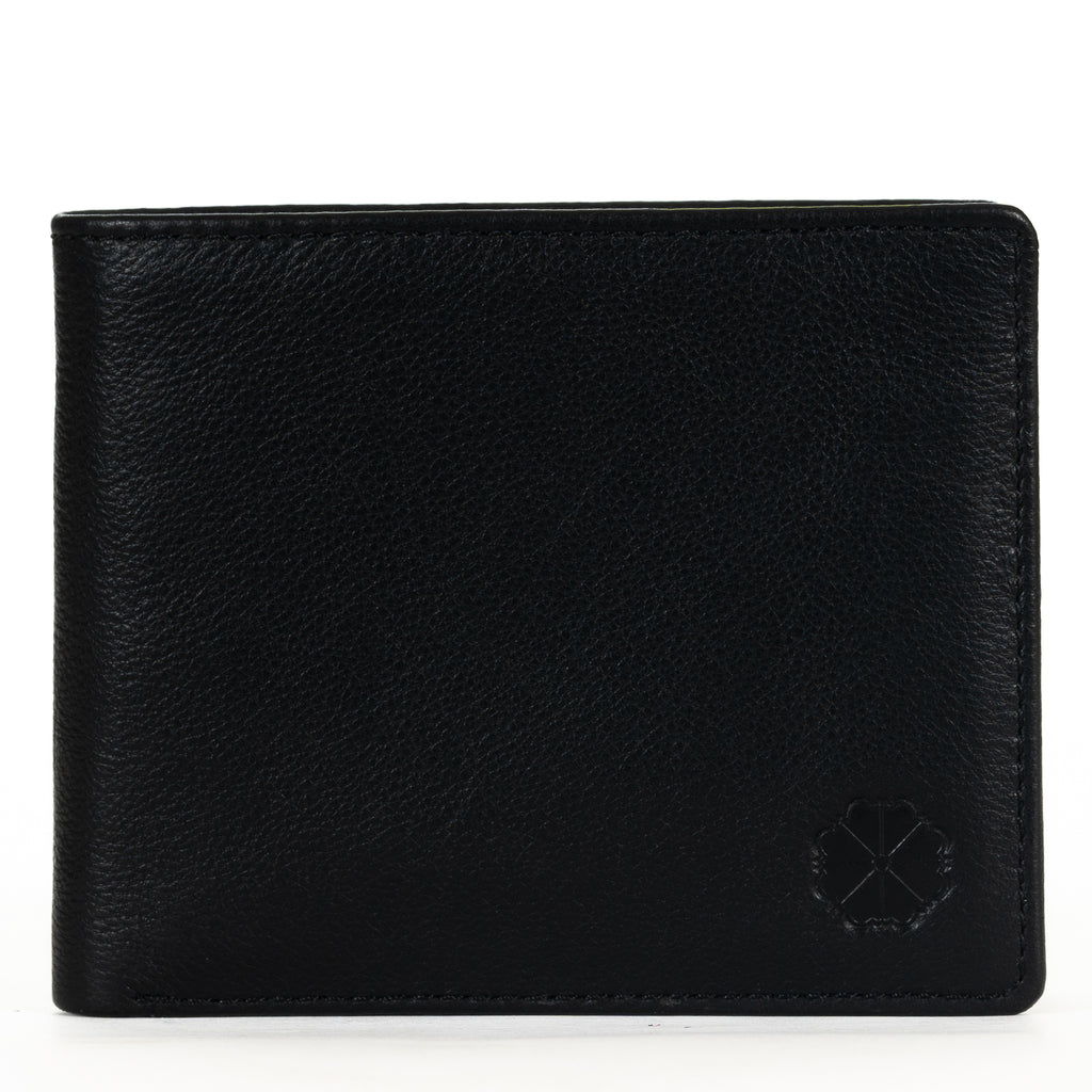 Compact Leather Wallet for Men | RFID Blocking | Bifold Design with 6 Card Slots