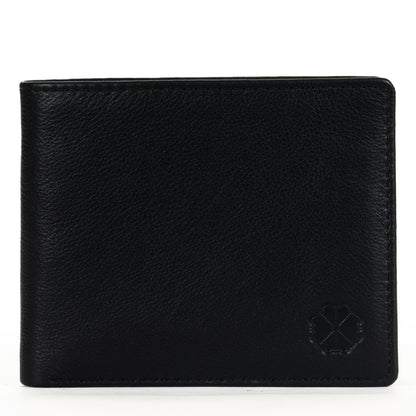 Compact Leather Wallet for Men | RFID Blocking | Bifold Design with 6 Card Slots