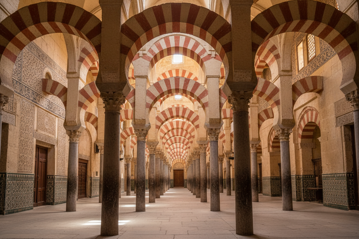 Create an image of Cordoba or something from Cordoba which is a signature style of the city or its architecture or its art.